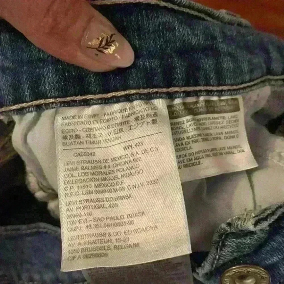 515 Levi’s Flair Woman’s Jeans - Picture 6 of 7